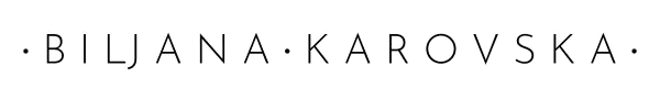 ∙ B I LJ A N A ∙ K A R O V S K A ∙