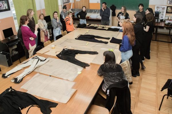 Caksire ZERO WASTE CUT and NATURAL DYES project - Proces Photo by Aljoša Ninković